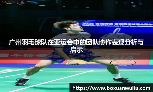 广州羽毛球队在亚运会中的团队协作表现分析与启示